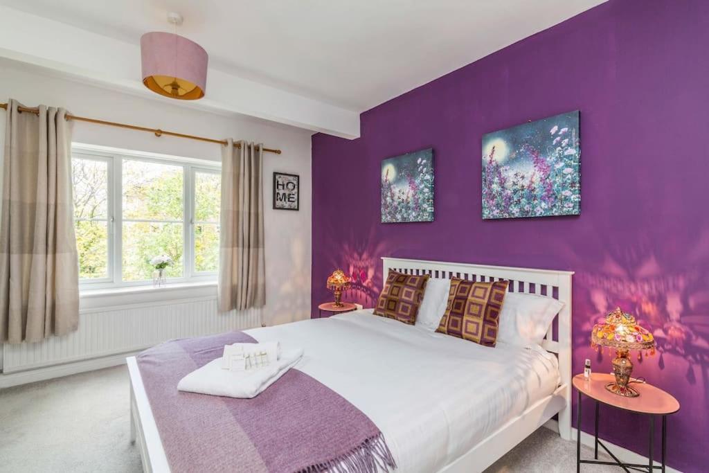 Lovely Home With Four Bedrooms And Private Garden And Parking, Close To Nottingham City Centre Exteriér fotografie